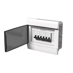 CAJA 8 MODULOS EMBUTIR DIN PUERTA FUME