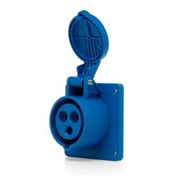 TOMA INDUSTRIAL EMBUTIR 2P + T 16A IP44