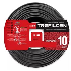 Cable unipolar 10mm negro normalizado por metro