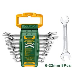 KIT DE 8 PIEZAS DE LLAVES DOBLES ACERO CR-V - JADEVER