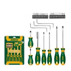 KIT DESTORNILLADOR 30 PIEZAS  PH+SL+BIDIRECCIONALES+20 PUNTAS  - JADEVER