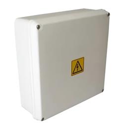 Caja De Pase Pvc Estanca Roker Ip65 211x211x81mm