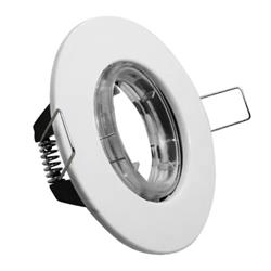 SPOT COMPLETO FACECLIP CIRCULAR COLOR BLANCO GU10