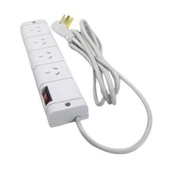 ZAPATILLA 4 TOMAS CON CABLE DE 15MTS Y CORTE TÉRMICO