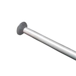BARRAL EXTENSIBLE ALUMINIO NATURAL 1,10/2MTS