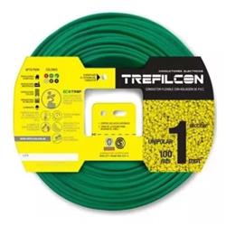 Cable unipolar 1mm verde normalizado rollo 100 metros