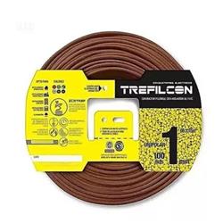 Cable unipolar 1mm marrón normalizado rollo 100 metros