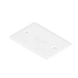 TAPA CIEGA DE PVC PARA CAJA RECTANGULAR 