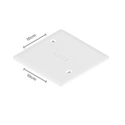 TAPA CIEGA DE PVC PARA CAJA CUADRADA 