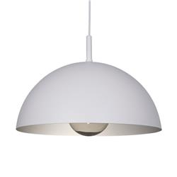 CAMPANA MEDIA ESFERA 40CM COBRE-BLANCO