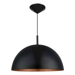 COLGANTE CAMPANA 35CM NEGRO