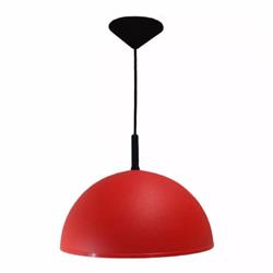COLGANTE CAMPANA 35CM ROJO