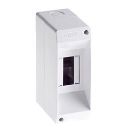 CAJA EXTERIOR TM 2 BOCAS SIN TAPA BLANCA