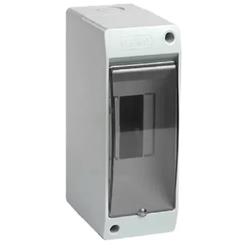CAJA EXTERIOR TM 2 BOCAS CON TAPA BLANCA