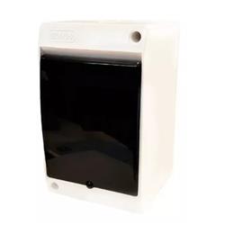CAJA EXTERIOR TM 4 BOCAS CON TAPA BLANCA