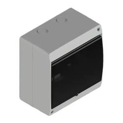 CAJA EXTERIOR TM 8 BOCAS CON TAPA BLANCA