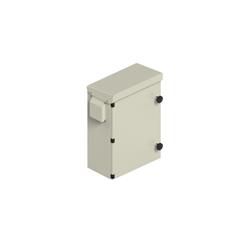 GABINETE ESTANCO S9000 CON SOBRETECHO CCTV 450X450X225 METALICO