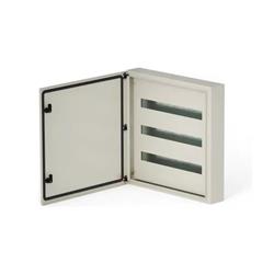 GABINETE ESTANCO S9000 450X450X100 CONTRAFRENTE CALADO PARA 18-24 BIPOLAR