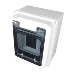 CAJA IP65 PARA 4 POLOS DIN BLANCO