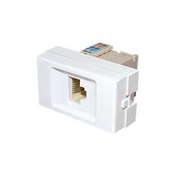 MODULO TOMA RJ45 CAT.5 BLANCO -VERONA