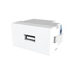 MODULO TOMA USB CARGA 1A BLANCO - VERONA