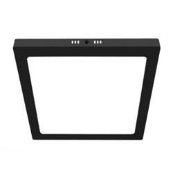 PANEL PARA SOBREPONER CUADRADO 24W LUZ NEUTRA BORDE NEGRO