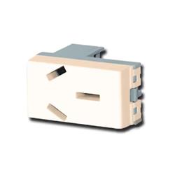 MODULO TOMA CON NEUTRO 20 AMP MARFIL - VERONA