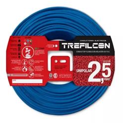 Cable unipolar 2.5mm celeste normalizado por metro