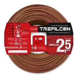 Cable unipolar 2.5mm marrón normalizado por metro