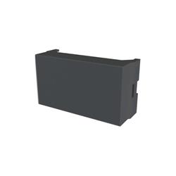 MODULO TAPON CIEGO NEGRO - VERONA