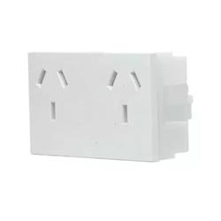 MODULO DOBLE TOMA HORIZONTAL NORMALIZADO