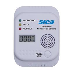 DETECTOR DE MONOXIDO DE CARBONO A PILAS CON DISPLAY