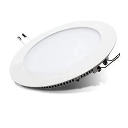 PANEL LED EMBUTIR REDONDO 18W LUZ CALIDA