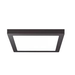 PANEL DE MONTAR CUADRADO 6W NEGRO LUZ FRIA