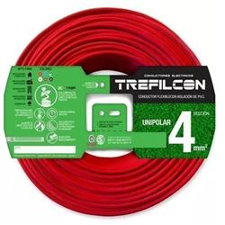 Cable unipolar 4mm rojo normalizado por metro