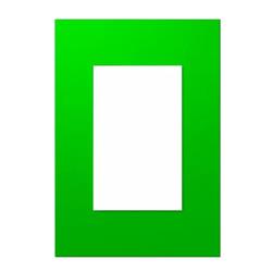 TAPA PARA BASTIDOR OCULTO 5 X 10 VERDE - PLATINUM