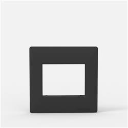 TAPA 2 MODULOS 5X5 MIGNON GRIS - CAMBRE S.XXII