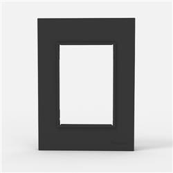 TAPA CON DISTANCIADOR GRIS BAUHAUS - CAMBRE
