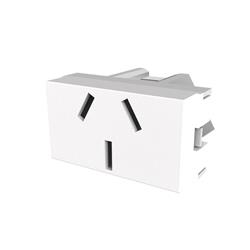 MODULO TOMA NORMALIZADO 10AMP BLANCO - PLATINUM