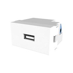 MODULO USB 1A BLANCO -  PLATINUM