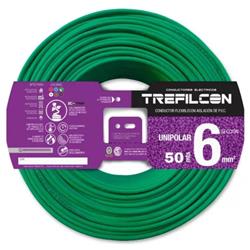 Cable unipolar 6mm verde normalizado por metro