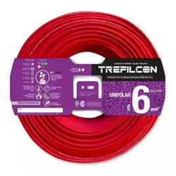 Cable unipolar 6mm rojo normalizado por metro
