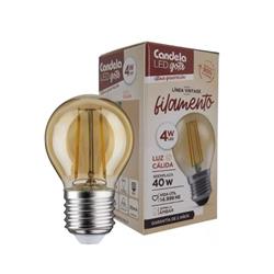 LÁMPARA LED FILAMENTO VINTAGE GOTA DE 4W