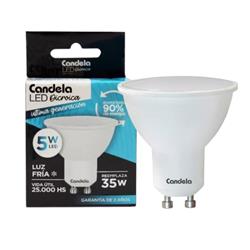 LÁMPARA LED DICROICA DE 5W LUZ FRÍA