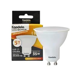 LÁMPARA LED DICROICA DE 5W LUZ CÁLIDA