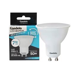 LÁMPARA LED DICROICA DE 7W LUZ FRÍA