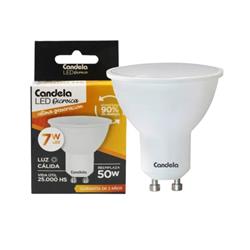 LAMPARA LED DICROICA DE 7W LUZ CÁLIDA