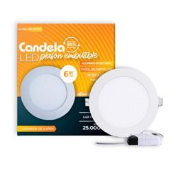 PANEL PARA SOBREPONER CIRCULAR DE  6W LUZ CÁLIDA