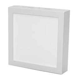 PANEL PARA SOBREPONER CUADRADO DE 12W LUZ CÁLIDA