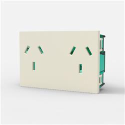 MODULO TOMA BIPOLAR DOBLE - CAMBRE